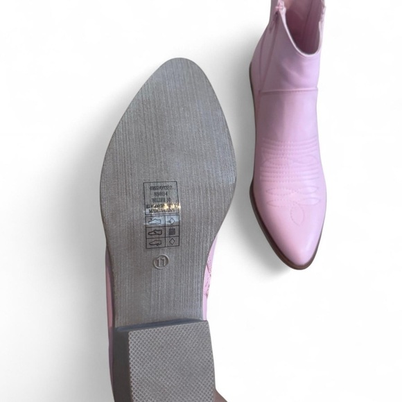 Pierre Dumas Light Pink Ankle Booties - Picture 4 of 4